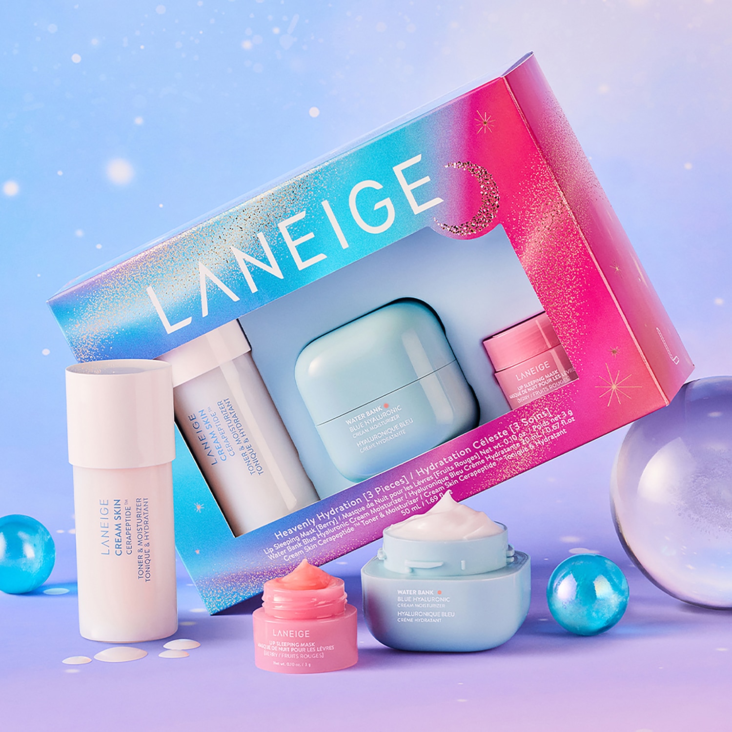 HEAVENLY HYDRATION (SET HIDRATANTE PARA CUIDADO DE LA PIEL)